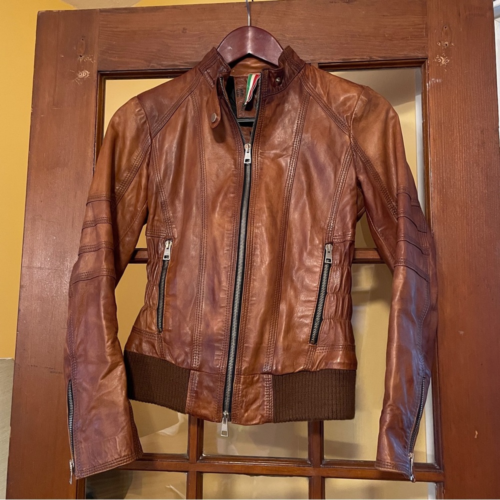 Genuine Italian Leather Jacket with warm lining bought in Rome